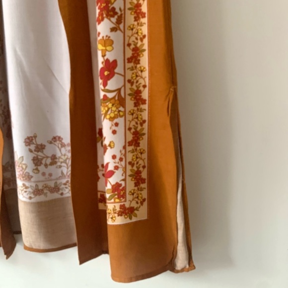 DR2 BY DANIEL RAINN Floral Border Print Duster - Picture 7 of 11